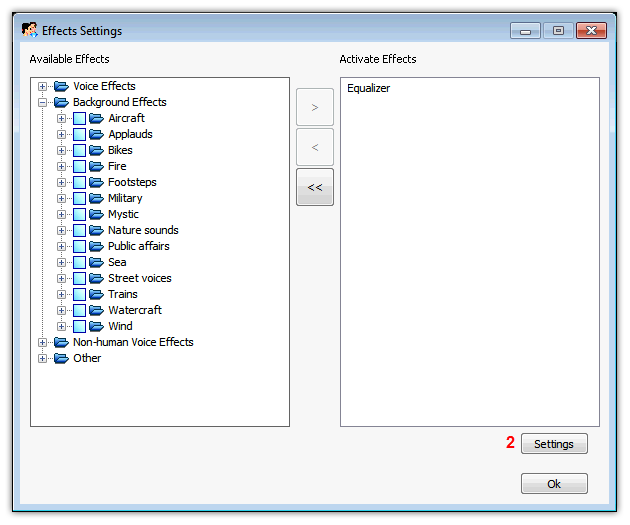 Apply Background Effects Audio4fun Support Center